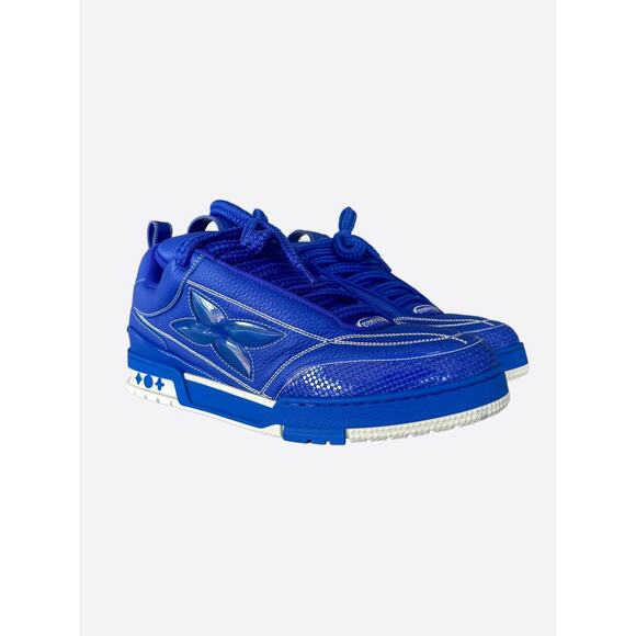 Louis Vuitton Blue Skate Trainers - Picture 5 of 8